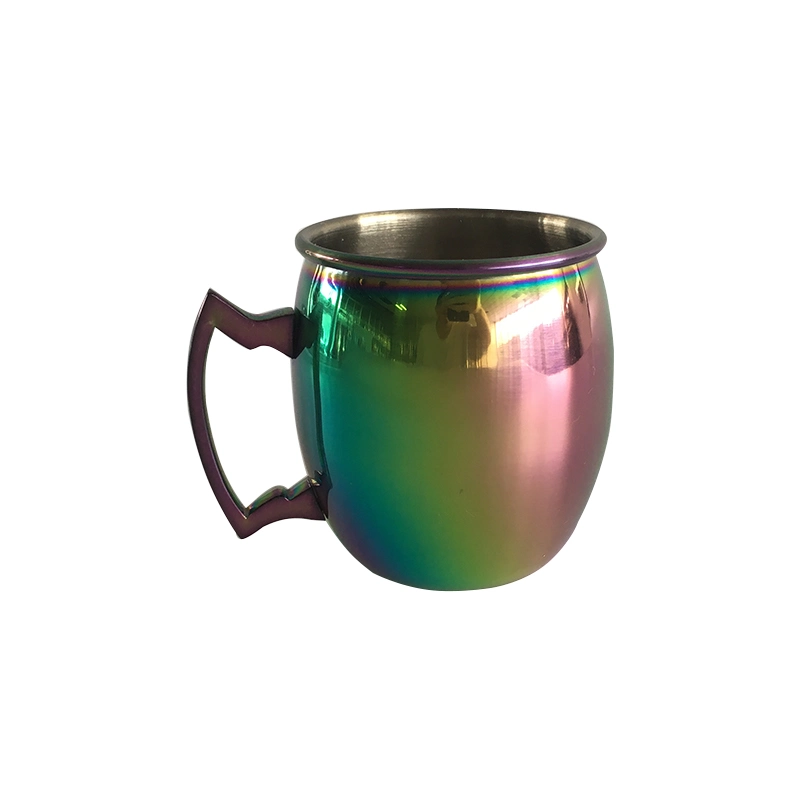 Martini 12 Oz16oz Moscow Mule Stainless Steel Copper Mug with Handle