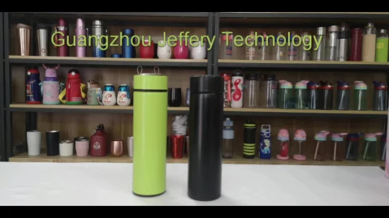 Stainless Steel Intelligent Smart Water Bottle with LED Temperature Display