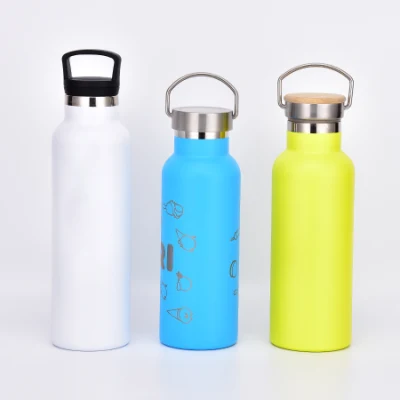 BPA Free Stainless Steel Vacuum Flask Gym Sport Insulated Hot Cold Water Bottle for Picnic Camping
