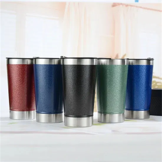 Outdoor Thermal Insulation 20oz Stanley Stacking Pint Tumbler Stainless Steel Double Wall Insulated Beer Mugs