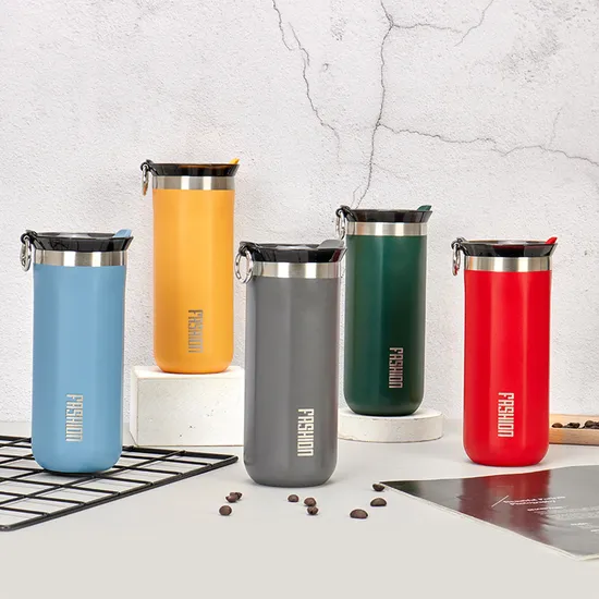 Double Wall Vacuum Insulated Coffee Tumbler for Car Stainless Steel Mug