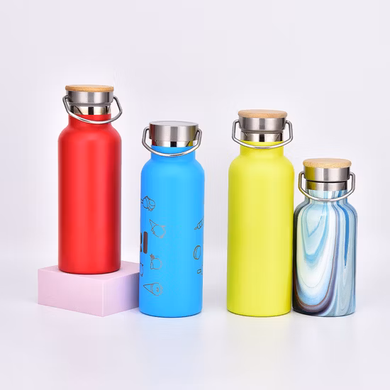BPA Free Stainless Steel Vacuum Flask Gym Sport Insulated Hot Cold Water Bottle for Picnic Camping